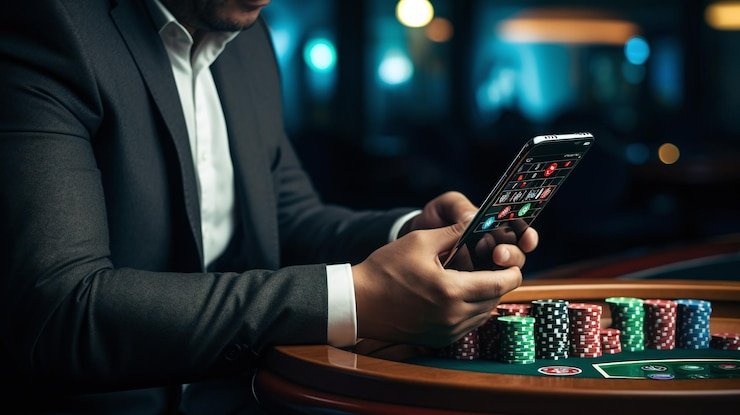 Live dealer table and sportsbook market interface